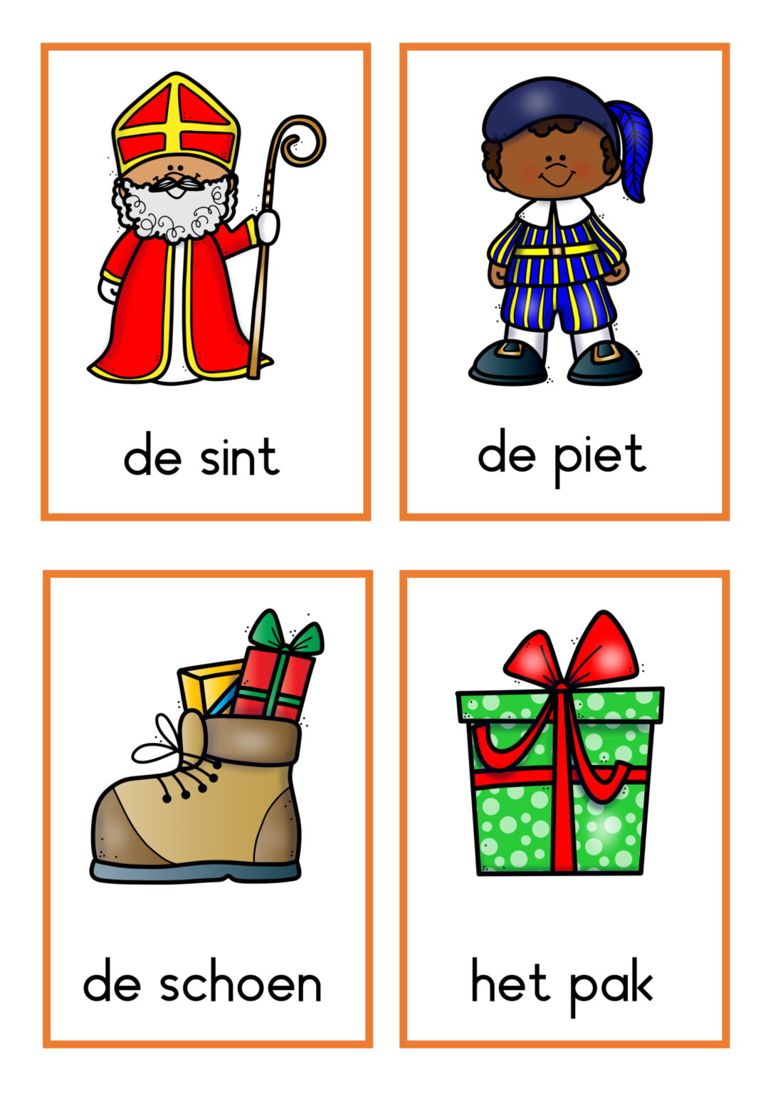 Sinterklaas Taalbundel; Juf Joyce (kleuters/groep 3) - Jufbijtje.nl