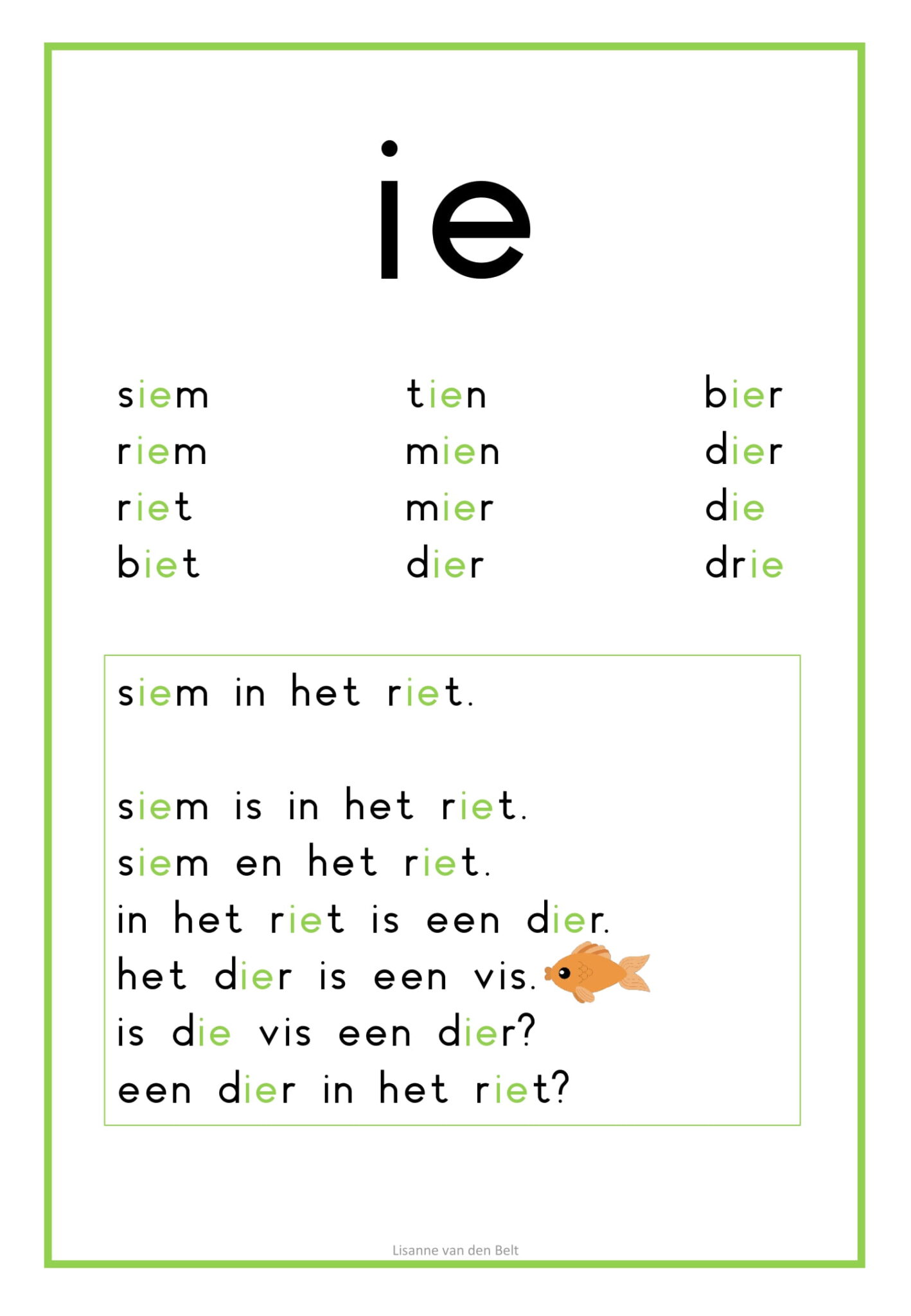 Pakketje Extra Oefenen Leesbladen 2 Ster-08 - Jufbijtje.nl