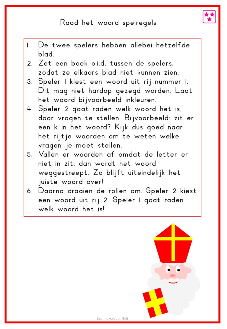 Juf Lisanne | Thema Sinterklaas Verschillende Passende Materialen ...