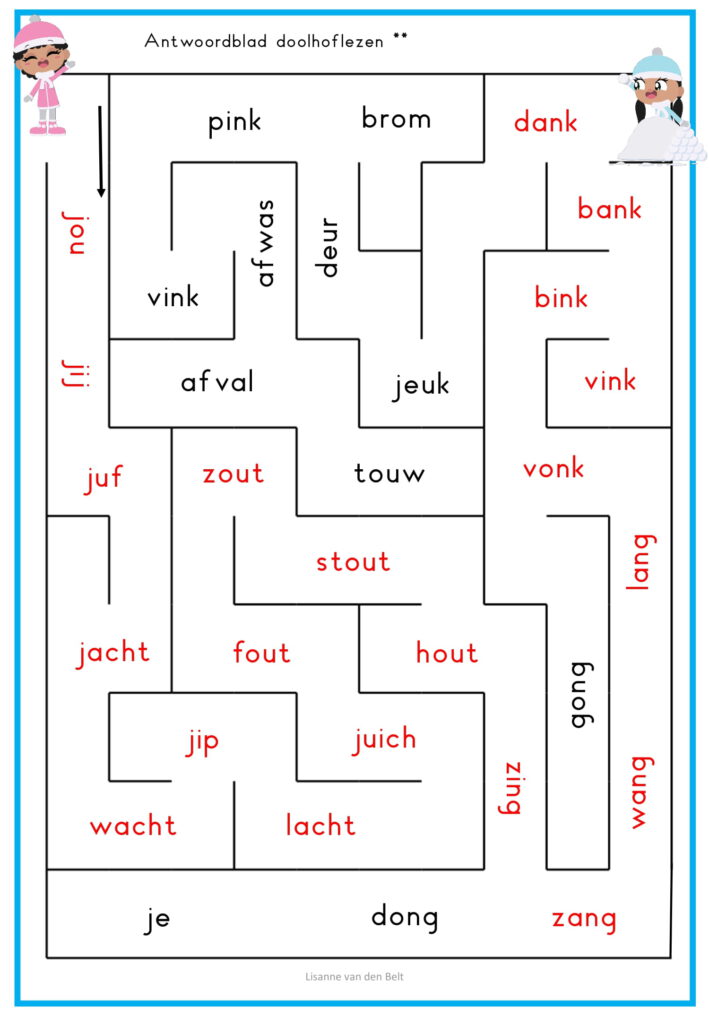 Juf Lisanne | Thema 6; Winter - Jufbijtje.nl